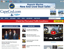 Tablet Screenshot of capecod.com